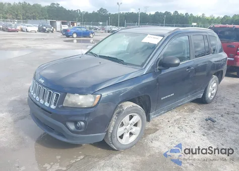 2014 Jeep Compass Sport из США, поврежденный, VIN 1C4NJCBA4ED593775
